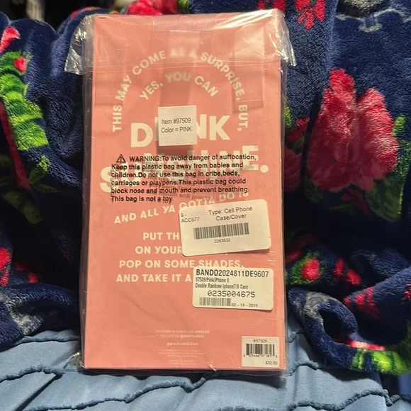 Ban.do Pink Silicone iPhone Case - Picture 2 of 2